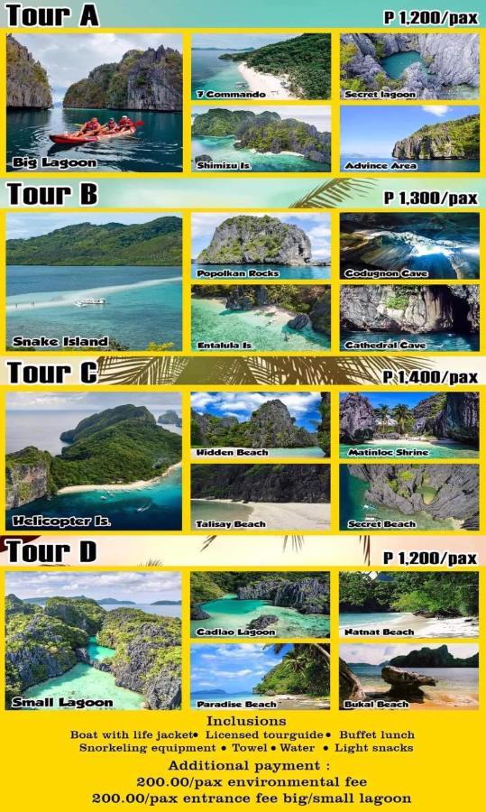 Backpackers Inn Gardenview Inn El Nido Zewnętrze zdjęcie