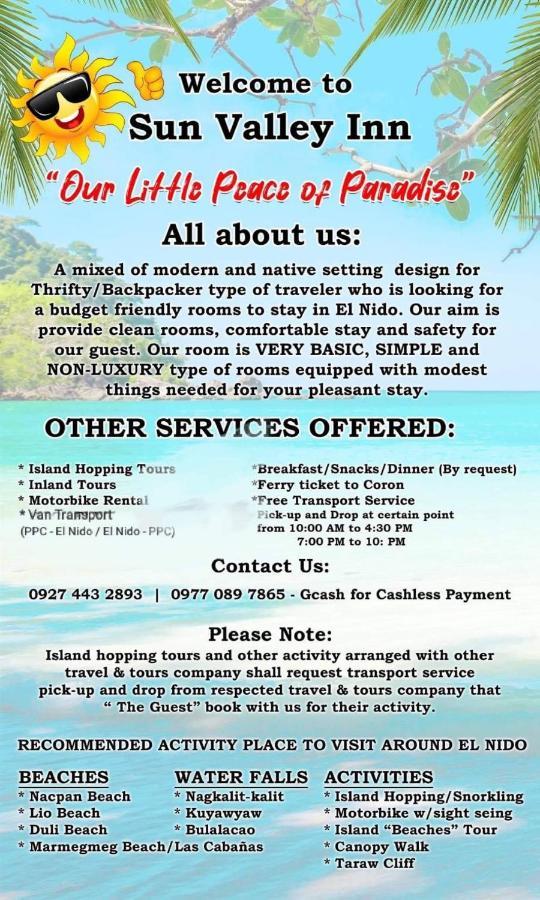 Backpackers Inn Gardenview Inn El Nido Zewnętrze zdjęcie